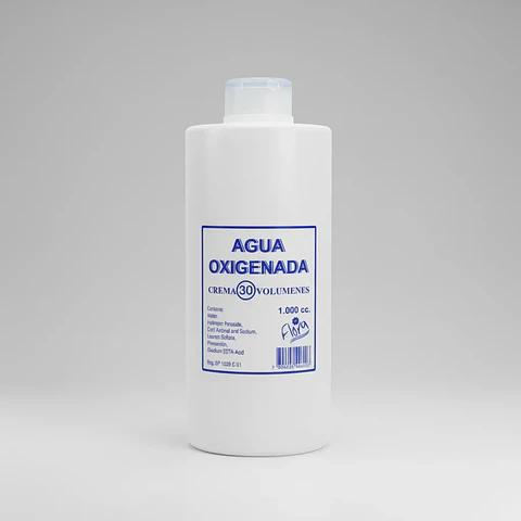 Flora® Agua Oxigenada En Crema 30 Volúmenes 1000ml
