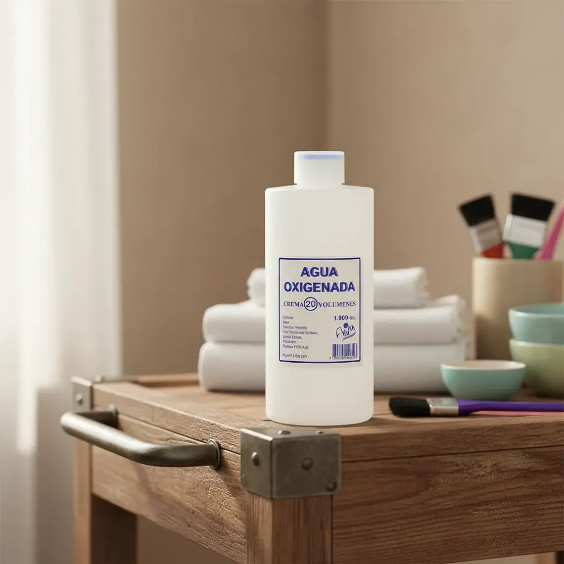 Flora®  Agua Oxigenada En Crema 20 Volúmenes 1000ml 3