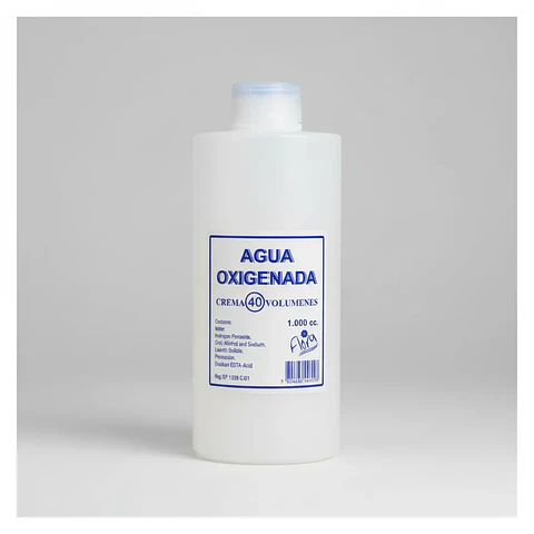 Flora®  Agua Oxigenada En Crema 40 Volúmenes 1000ml