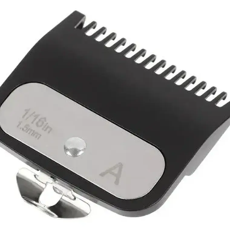 Peines Para Maquina Clipper Disguise 0.5y1.5 / Wah1.5m+4.5m Negro 2