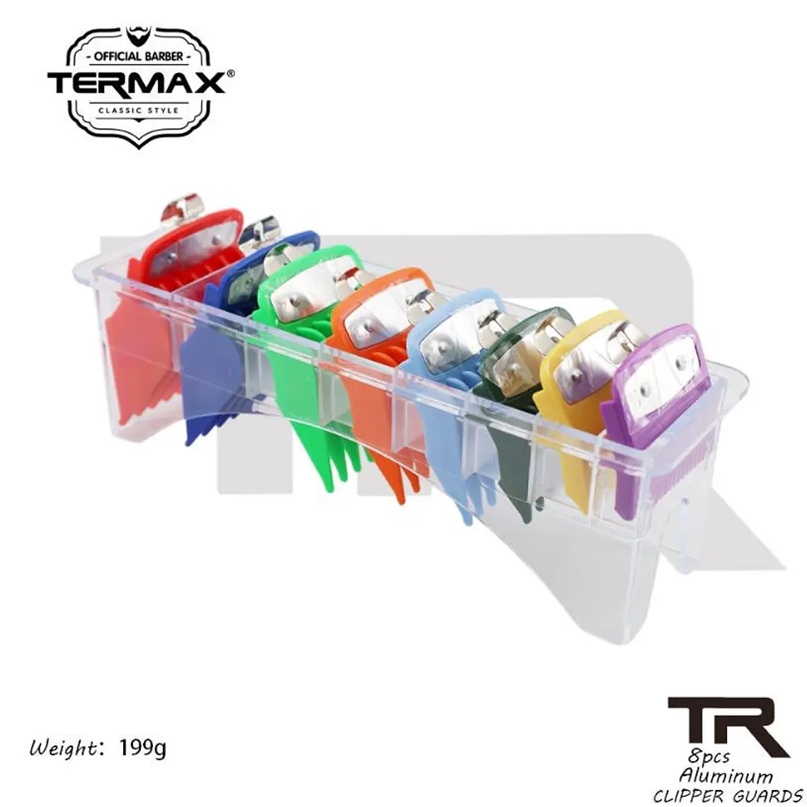 Set Peines Aluminio Para Maquina Corte de 8 Unidades q011/tr013 2