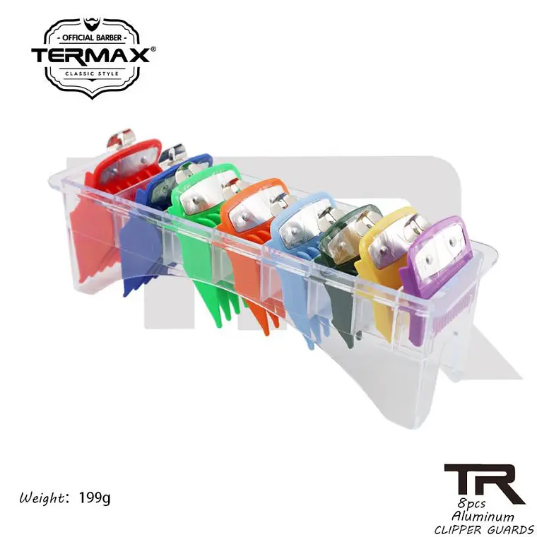 Set Peines Aluminio Para Maquina Corte de 8 Unidades q011/tr013 2