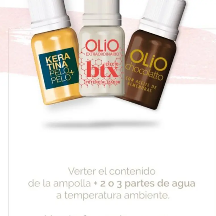 Ampollas Chocolate De Olio 15 Ml. Hidratación 3