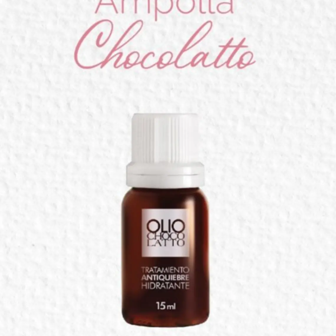 Ampollas Chocolate De Olio 15 Ml. Hidratación 1