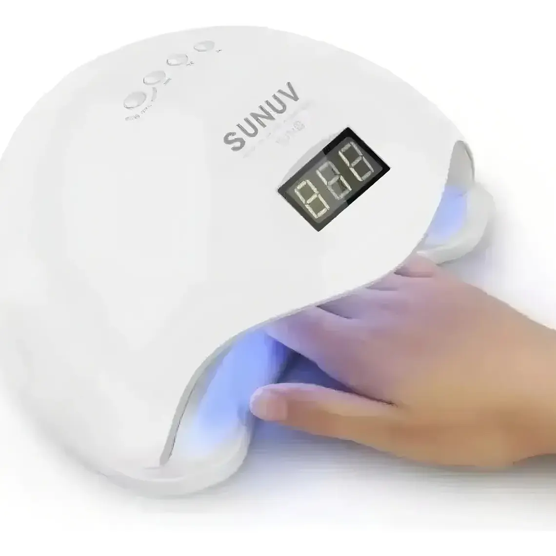 Sun® Secador De Uñas Led Profesional 48 Watts Led Uv Manicure D Color Blanco 4