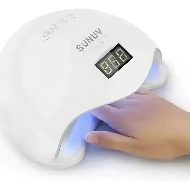 Sun® Secador De Uñas Led Profesional 48 Watts Led Uv Manicure D Color Blanco 4