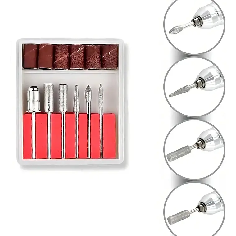 NailStar® Torno 30000rpm Manicura Uñas Acrílicas Gel Negra Velocidad Ajustable 3