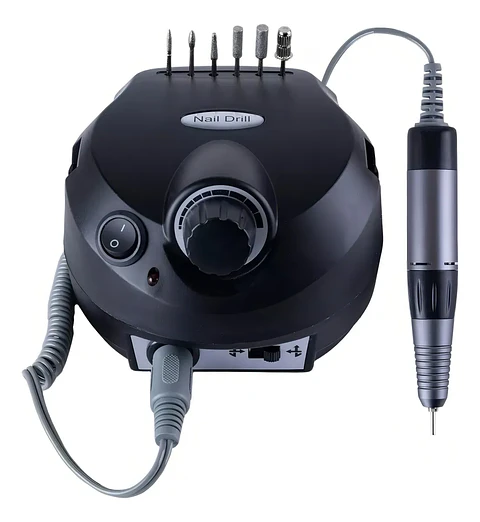 NailStar® Torno 30000rpm Manicura Uñas Acrílicas Gel Negra Velocidad Ajustable