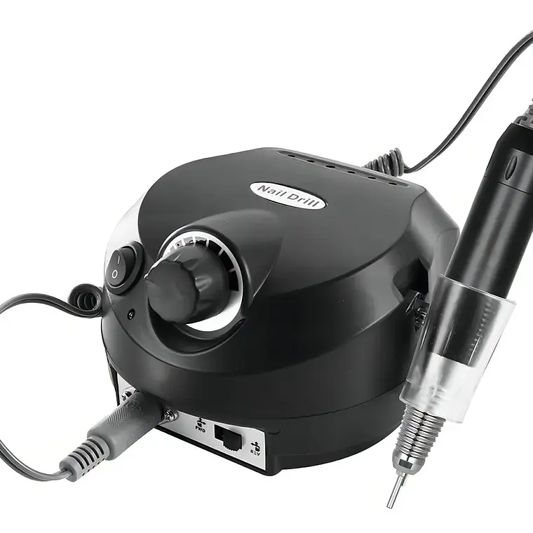 NailStar® Torno 30000rpm Manicura Uñas Acrílicas Gel Negra Velocidad Ajustable 2