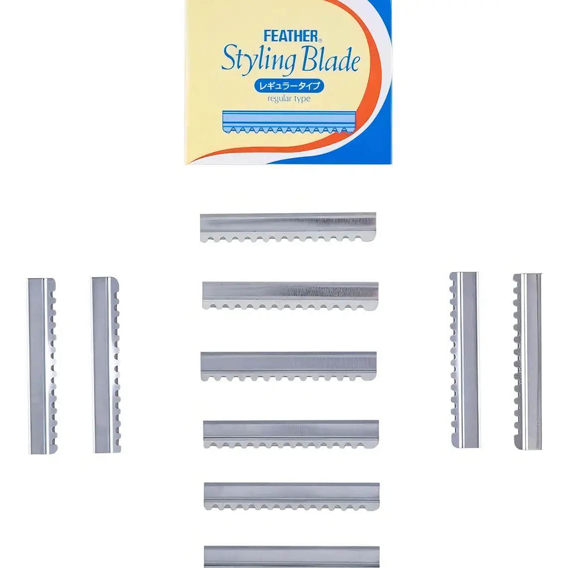 10 Repuestos Feather Dentados / Con Diente Para Navajín 2