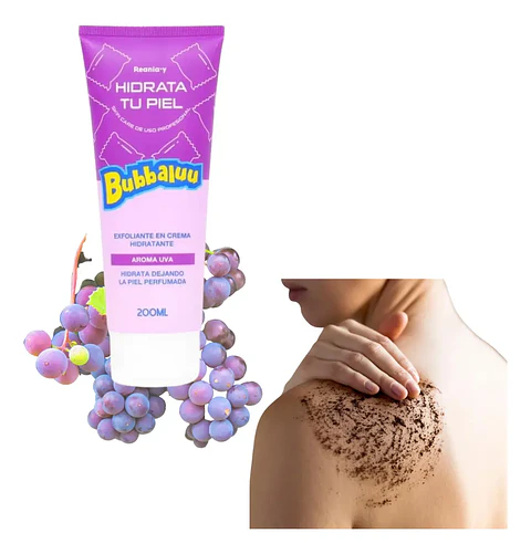 Bubbaluu® Crema - Exfoliante /hidrata Dejando La Piel Perfumada