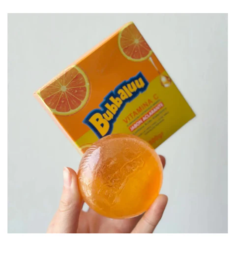 Bubbaluu® Jabón Barra Vitamina C Antiacné Aclarante 100 g