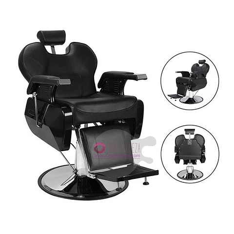 (Negro)Sillon Barbero Negro HB-A101