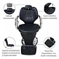 Sillon Barbero Peluqueria Silla Barberia Estetica Rudo Color Negro - Miniatura 3