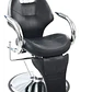 Sillon Barbero Peluqueria Silla Barberia Estetica Rudo Color Negro - Miniatura 1