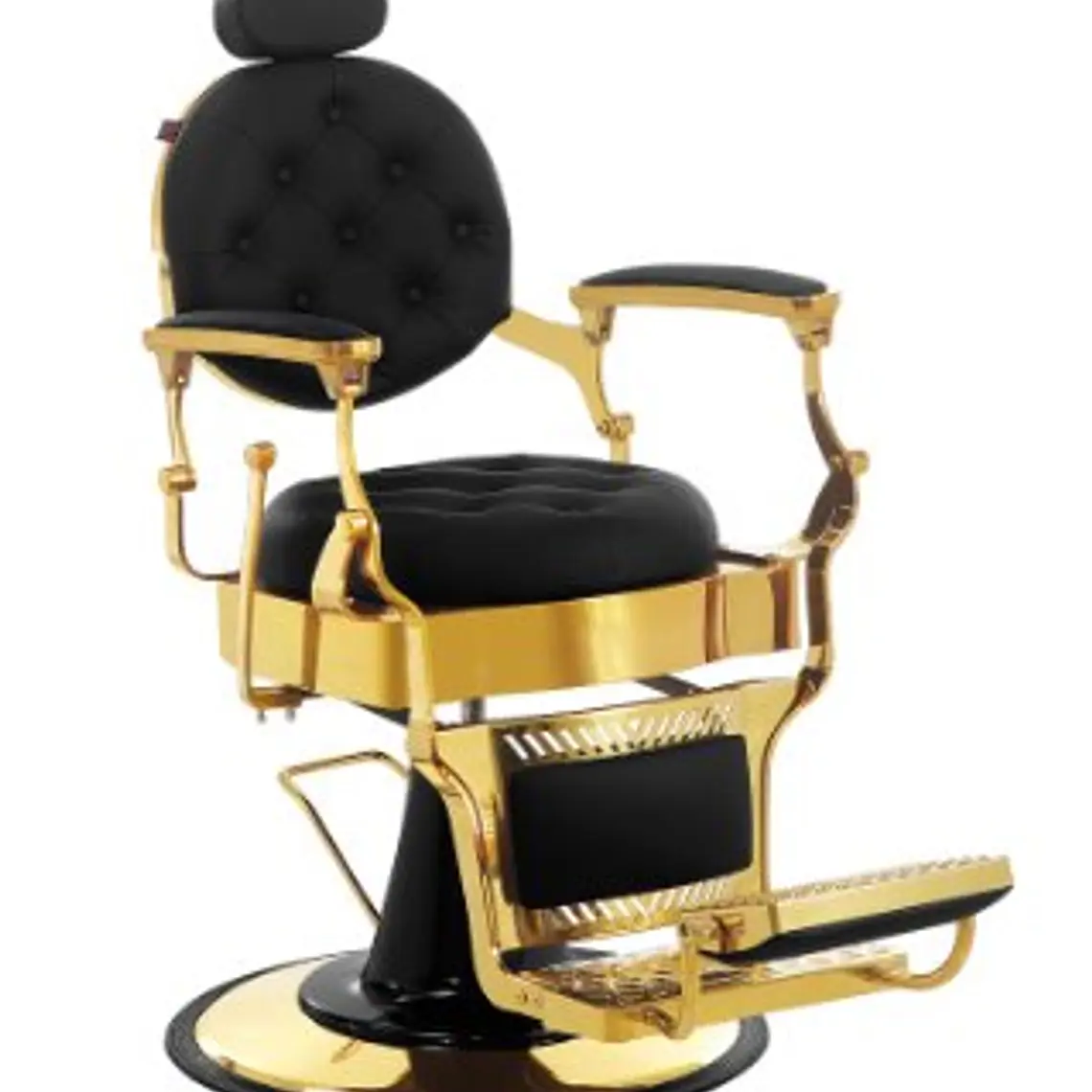 Sillon Barbero Grande A-6188 (Cuero Negro) 3