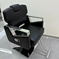  Sillon Barberia Reclinable Negro - Miniatura 1