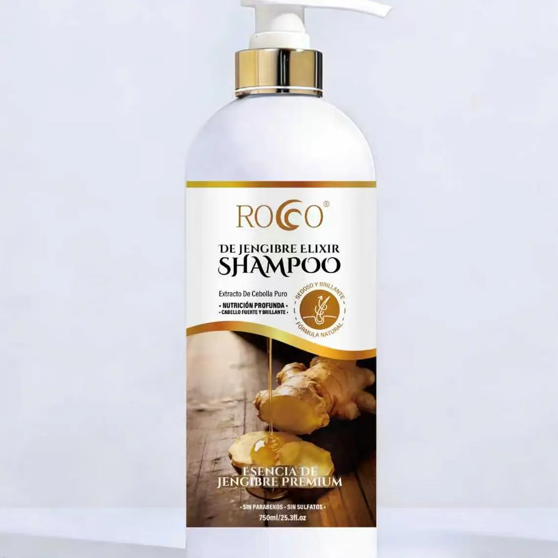 Rocco Shampoo Jengibre Elixir 750ml 1