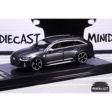 CM-Model 1:64 Audi RS 6 Avant black.grey
