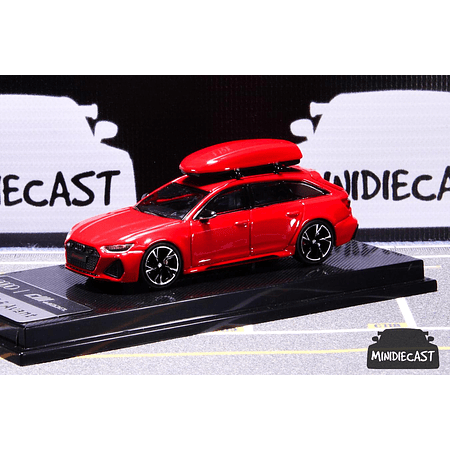 CM-Model 1:64 Audi RS 6 Avant red