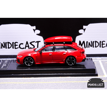 CM-Model 1:64 Audi RS 6 Avant red