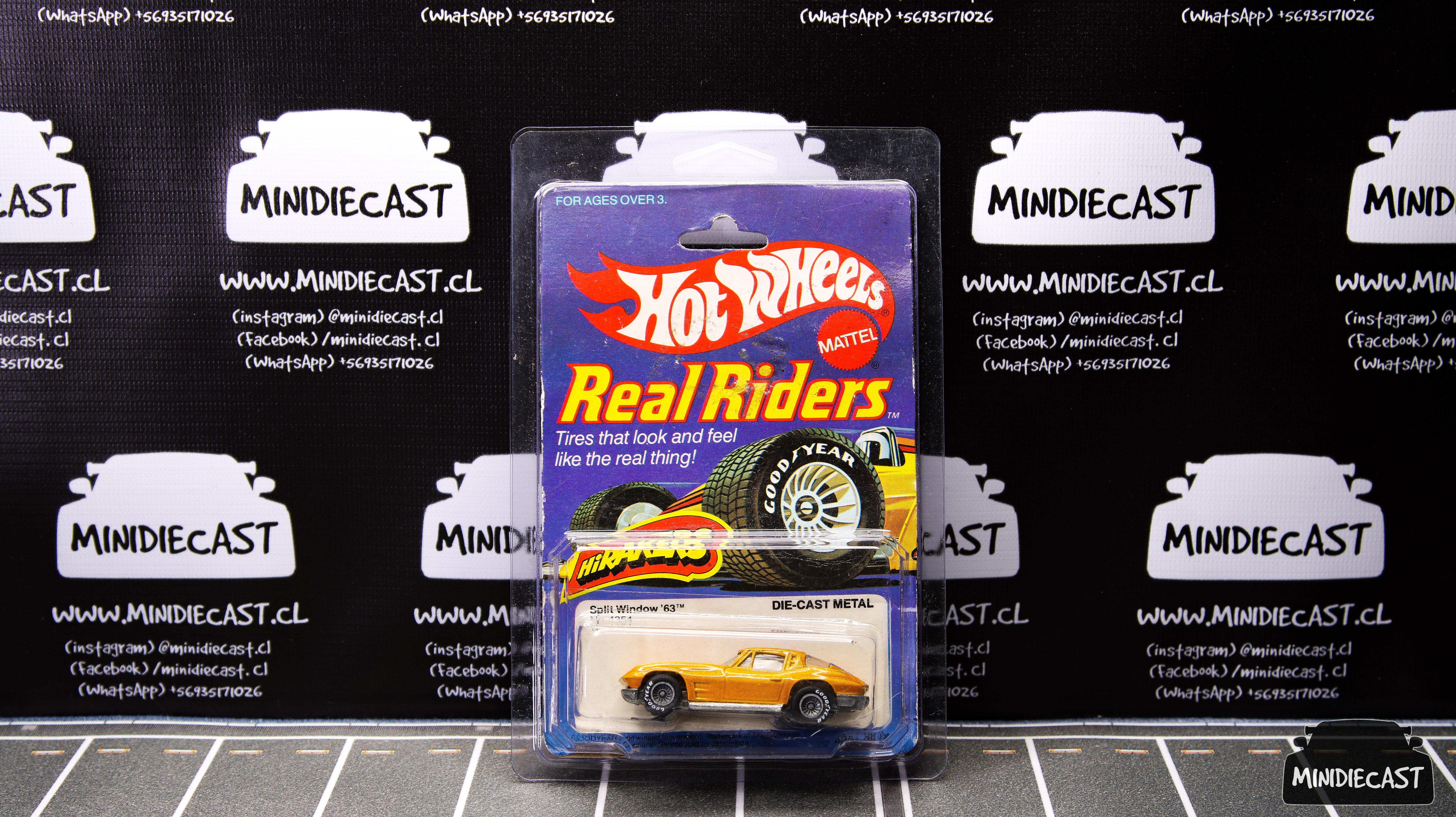 HW Real Riders Split Window 63 Corvette