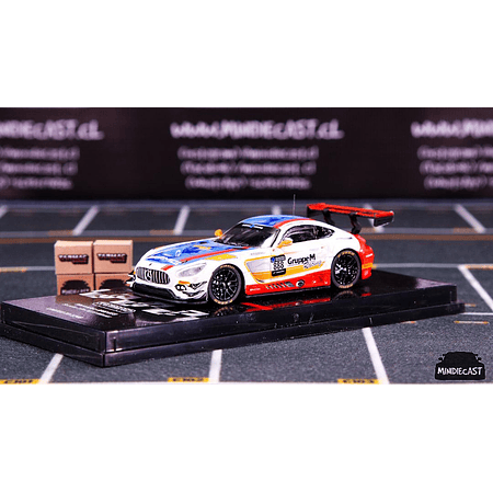 Tarmac Works 1:64 Mercedes AMG GT3 Suzuka 10hours 2018 Winner Gruppe M Racing
