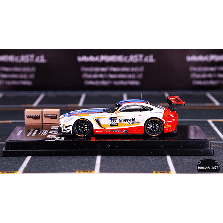Tarmac Works 1:64 Mercedes AMG GT3 Suzuka 10hours 2018 Winner Gruppe M Racing