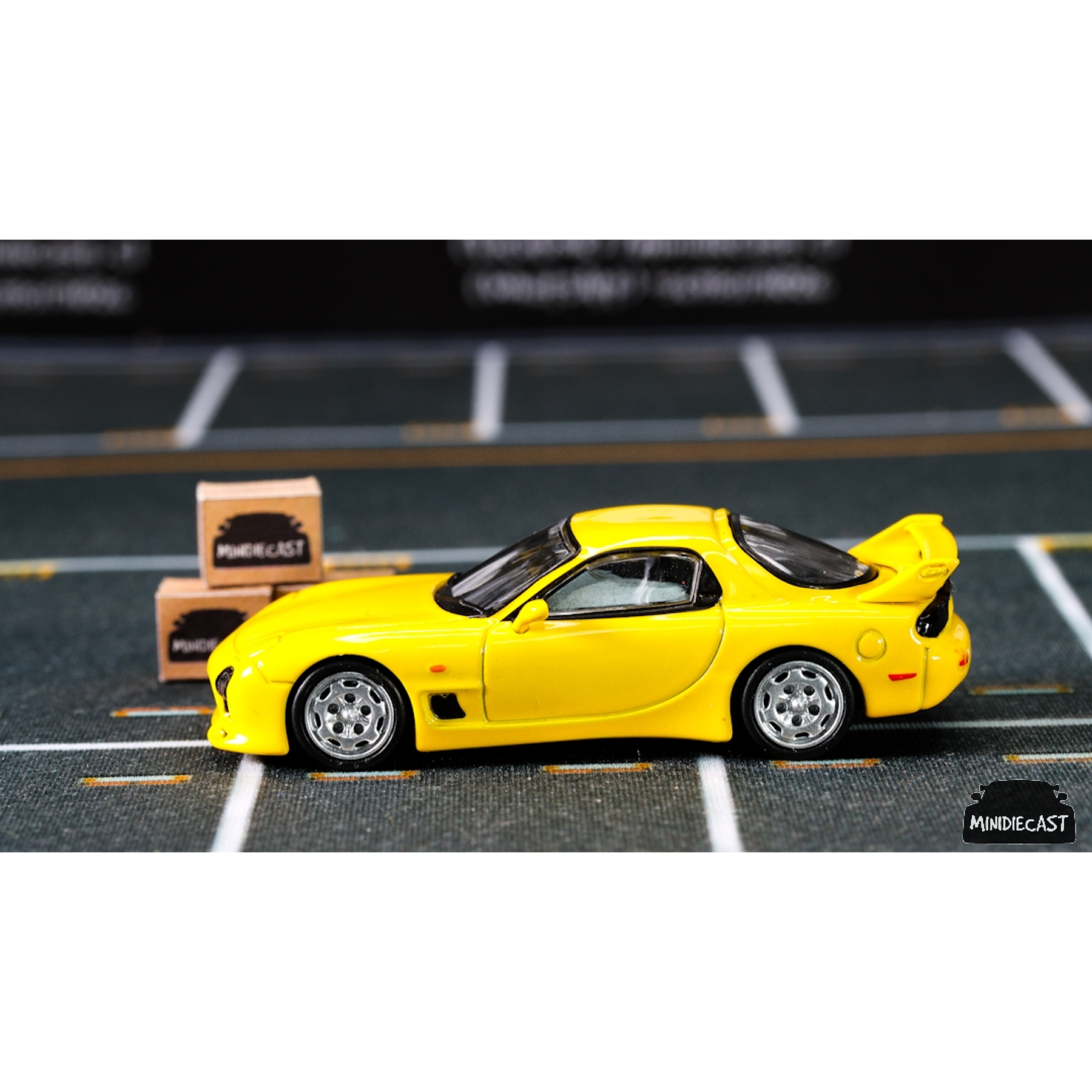 Tarmac Works Mazda RX-7 (FD3S) Mazdaspeed A-Spec Competition Yellow Mica