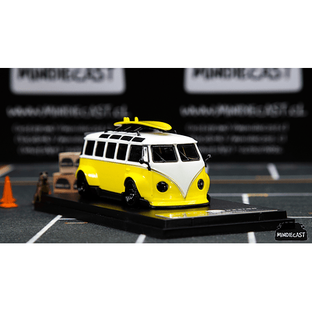 Inspire Model 1:64 VW Kombi Yellow