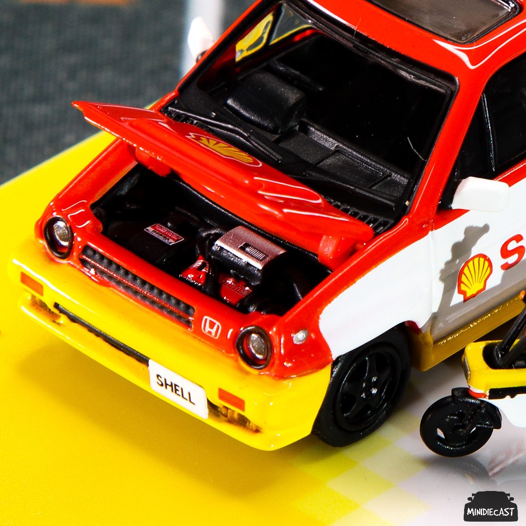 INNO64 1:64 Honda City Turbo II "SHELL" Livery