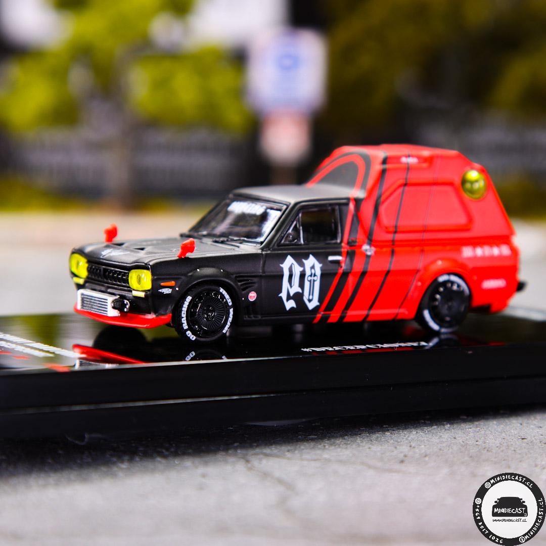 CHOROCCO The Record Rider ミニカー Inno64 Nissan Sunny HAKOTORA 09 RACING DECEPCIONEZ. Specia