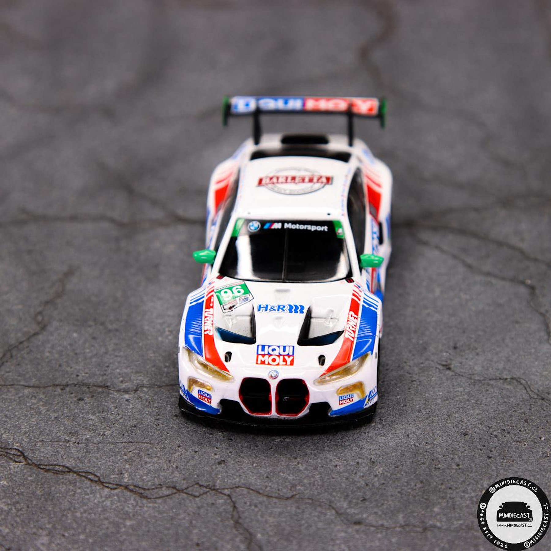 Mini GT 1:64 Mijo Exclusives BMW M4 GT3 #96 2022 IMSA Daytona 24 Hrs