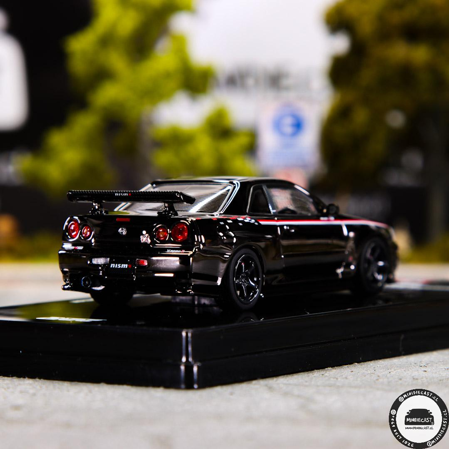 Pack 3 INNO 1:64 Nissan Skyline  GT-R R34 NISMO R-Tune Chrome Hobby Expo China 2023 Event Edition. GOLD. BLACK & SILVER