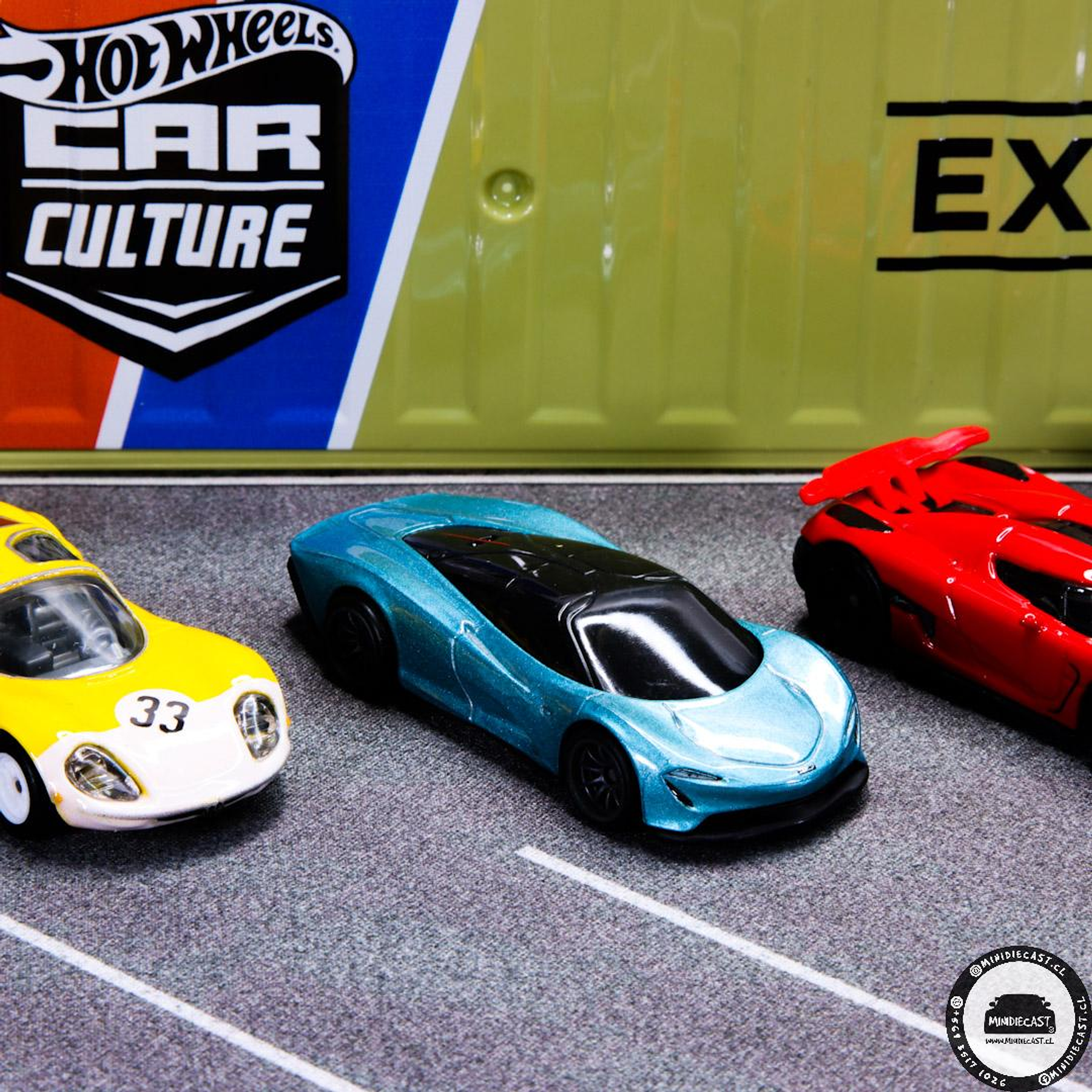 Hot Wheels 1:64 Car Culture Container Bundle 5-Car Set – Exotic Envy.
