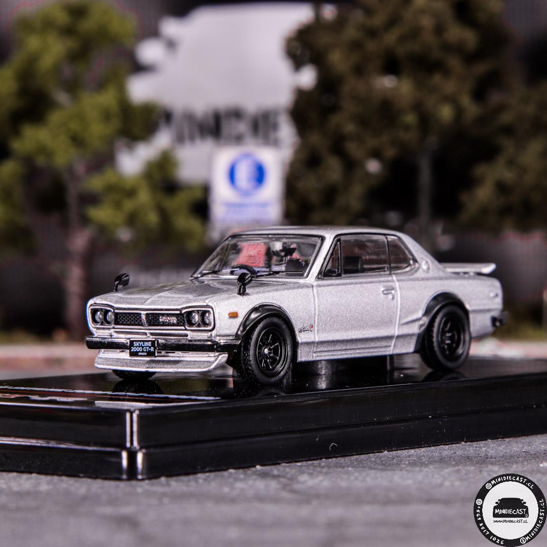 Inno64 Nissan Skyline 2000 GT-R (KPGC10) Silver