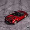 Mini GT 1:64 Lamborghini Aventador SVJ Roadster (RHD) (Rosso Efestos)