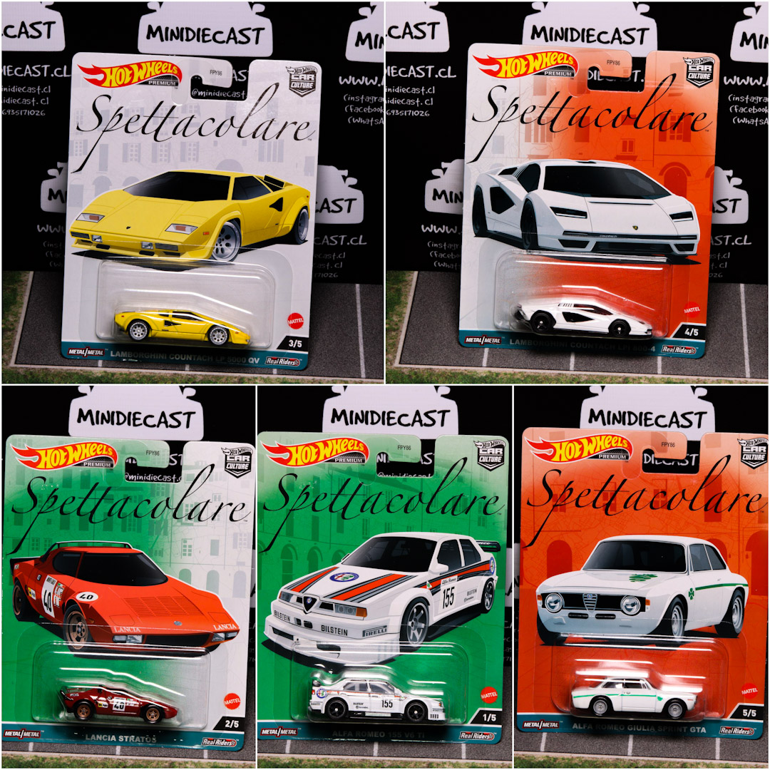 Hot Wheels 1:64 Car Cultures 2023 B Case Spettacolare Assort