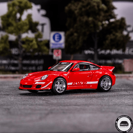 Pop Race 1:64 Porsche RWB 997 Red