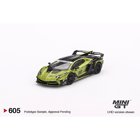 (PREVENTA) Mini GT 1:64 Lamborghini LB-Silhouette WORKS Aventador GT EVO – Lime