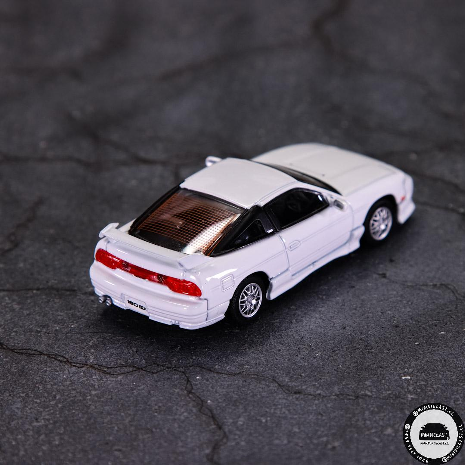 BMC 1:64 Nissan Silvia 180SX - White