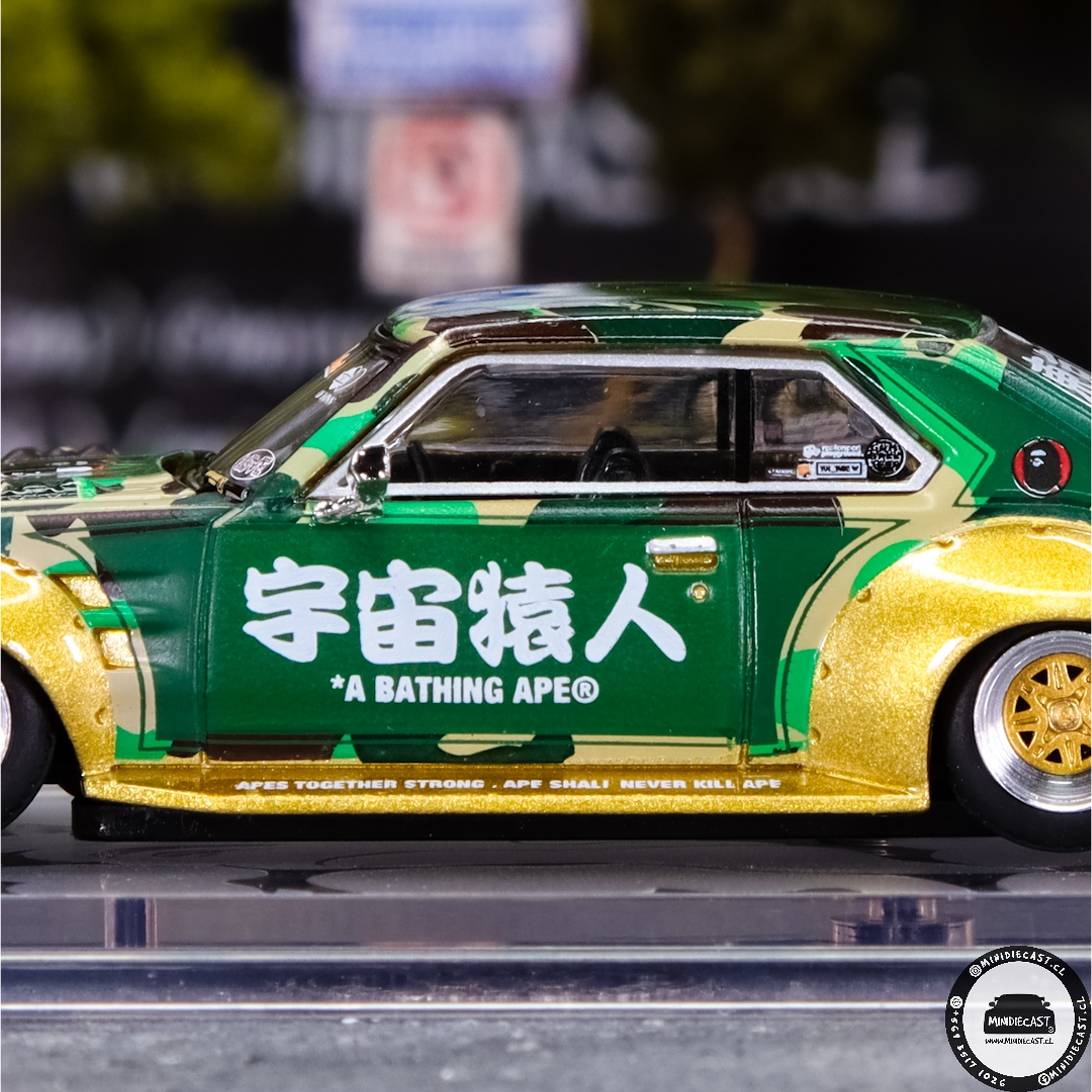 Pop Race 1:64 Skyline C210 Kaido Racer Bosozuko Style – Bape 30th Anniversary Edition