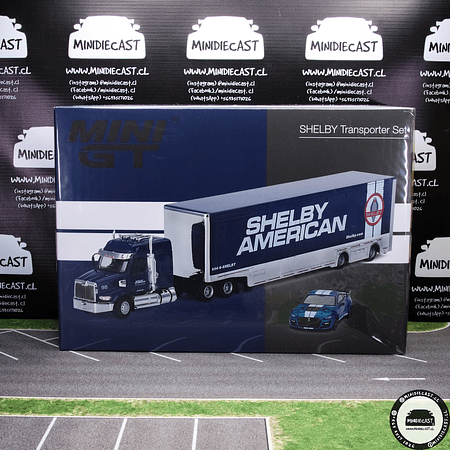 Mini GT 1:64 SHELBY American Transporter Set Western Star 49X & Shelby GT500 SE Widebody – Mijo Exclusives.