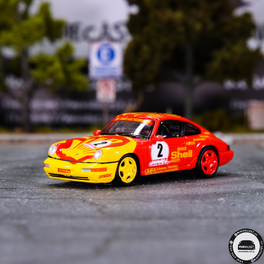 Sparky 1:64 Die-cast Shell Porsche 911 (964) Cup COMBO -SHEL