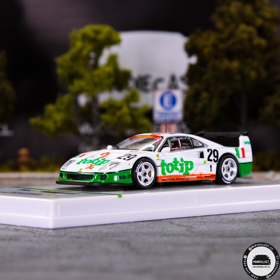 Tarmac Works 1:64 Ferrari F40 LM 24h of Le Mans 1994 A. Olofsson / S. Angelastri / L. Della Noce.