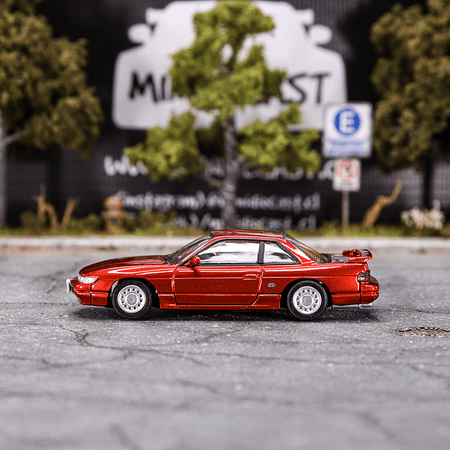 BM Creations 1:64 Nissan Silvia S13 - Metallic Red