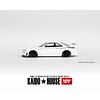 (PREVENTA) Kaido House x Mini GT 1:64 Nissan Skyline GT-R (R33) Greddy GR33 V1- White