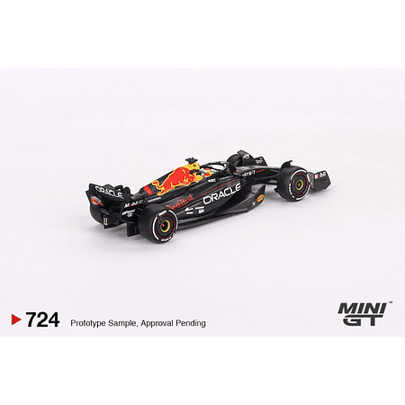 (PREVENTA) Mini GT 1:64 Oracle Red Bull Racing RB19 #1 Max Verstappen F1 2023 Bahrain GP Winner – MiJo Exclusives