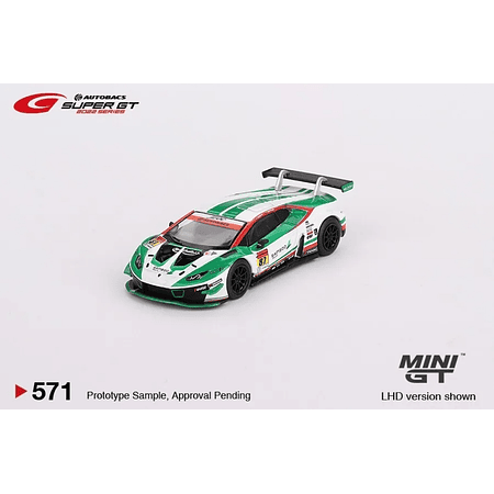 Mini GT 1:64 Japan Exclusive Super GT 2022 Lamborghini Huracán GT3 EVO #87 JLOC