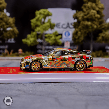 Inno64 1:64 Nissan GT-R R35 Year Of The Dragon Special Edition 2024 Chinese New Year Edition